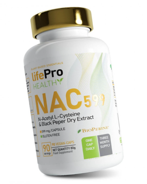 LIFE PRO NAC 599MG 90 VEGANCAPS