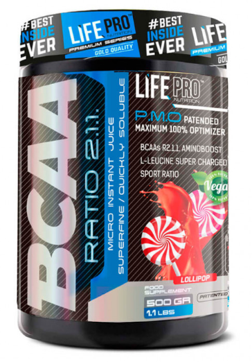 LIFE PRO BCAA 2:1:1 500G