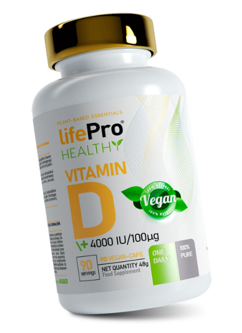 LIFE PRO VEGAN VITAMIN D 4000UI 90 VEGANCAPS