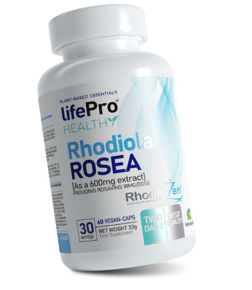 LIFE PRO RHODIOLA ROSEA 600MG 60 VEGANCAPS