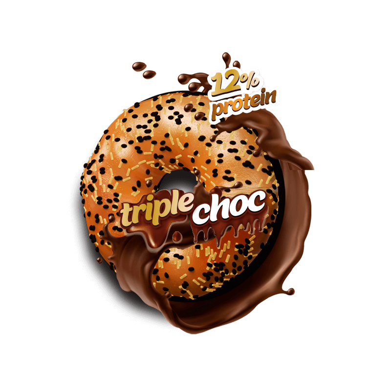 Life Pro Fit Food Bagel Triple Chocolate