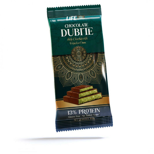 Life Pro Fit Food Dubite Chocolate Bar 13% Protein (100g)