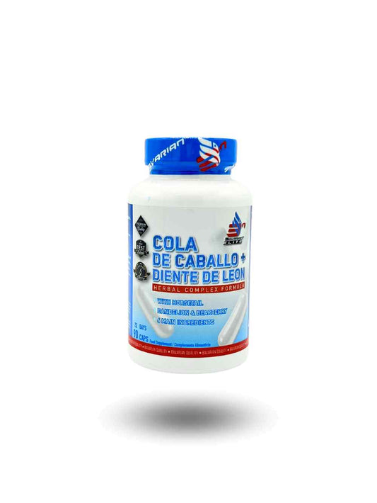 COLA DE CABALLO + DIENTE DE LEÓN (90 cap)