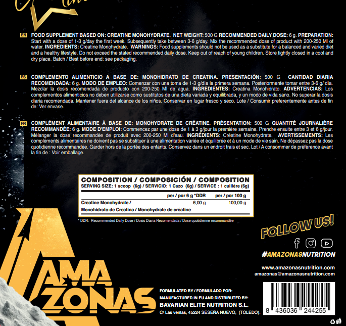 Creatina Premium (500g)