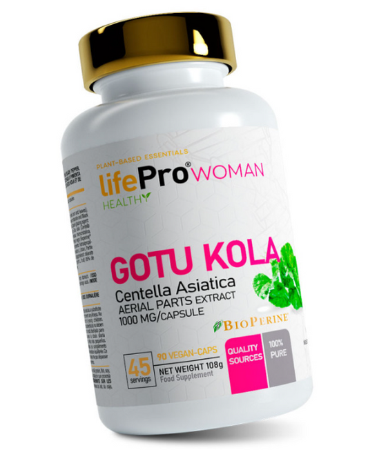 LIFE PRO WOMAN GOTU KOLA 1000MG 90 VEGANCAPS