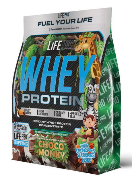 LIFE PRO WHEY 1KG BAG EDITION