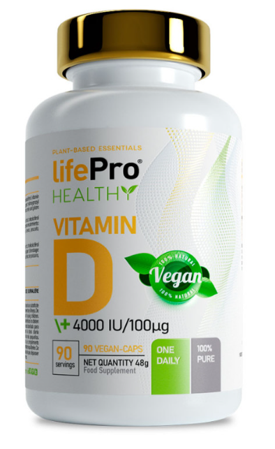 LIFE PRO VEGAN VITAMIN D 4000UI 90 VEGANCAPS
