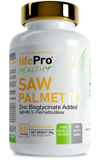 LIFE PRO SAW PALMETTO 160MG 60 VEGANCAPS