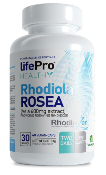 LIFE PRO RHODIOLA ROSEA 600MG 60 VEGANCAPS