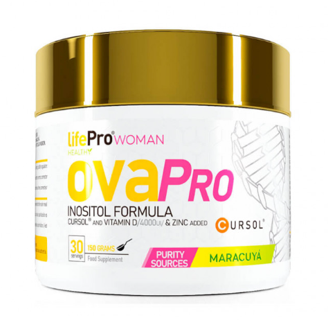 LIFE PRO OVAPRO MYO INOSITOL 150G - SABOR: MARACUYA