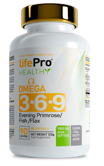 LIFE PRO OMEGA 3-6-9  90 CAPS