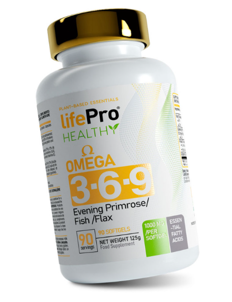 LIFE PRO OMEGA 3-6-9  90 CAPS