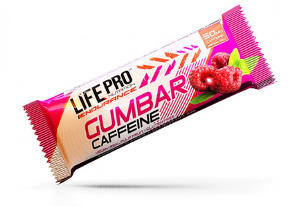 LIFE PRO ENDURANCE GUMBAR CAFFEINE 32G - SABOR: RASPBERRY