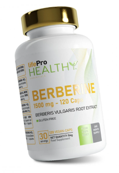 LIFE PRO BERBERINE 1500MG 120 VCAPS
