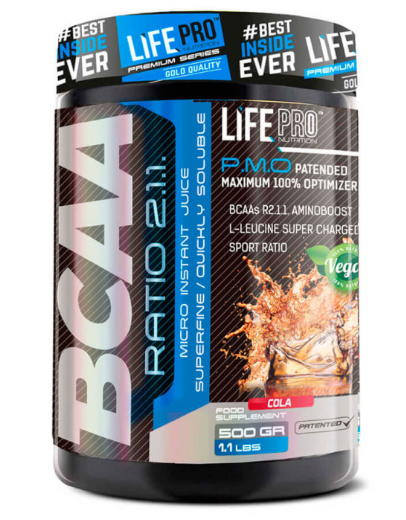 LIFE PRO BCAA 2:1:1 500G