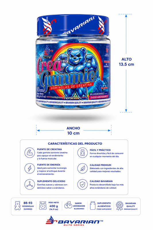 CreaGummies 400 Gr. Arándanos