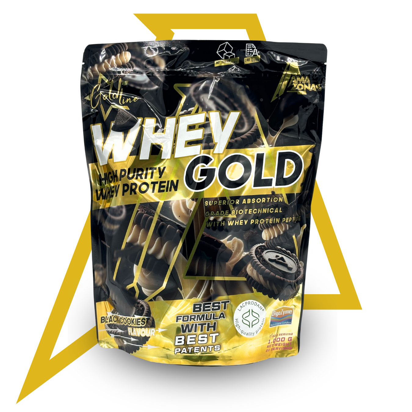 Whey Protein (1KG) con Digezyme