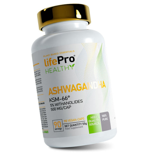 Life Pro Ashwagandha 500mg ksm66 90 Vcaps New