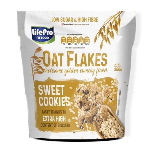LIFE PRO FIT FOOD COPOS DE AVENA 800G