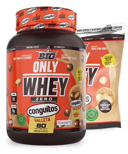 ONLY WHEY ZERO CONGUITOS® GALLETA (1Kg)