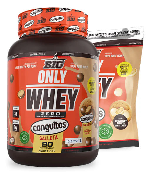 ONLY WHEY ZERO CONGUITOS® GALLETA (1Kg)